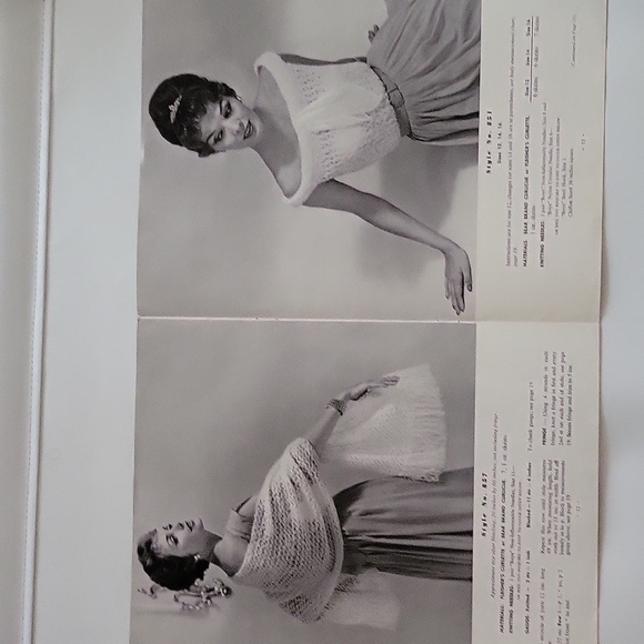 The New Looped Mohair Hand-Knit Fashions 1958 Volume 43 - Picture 12 of 12